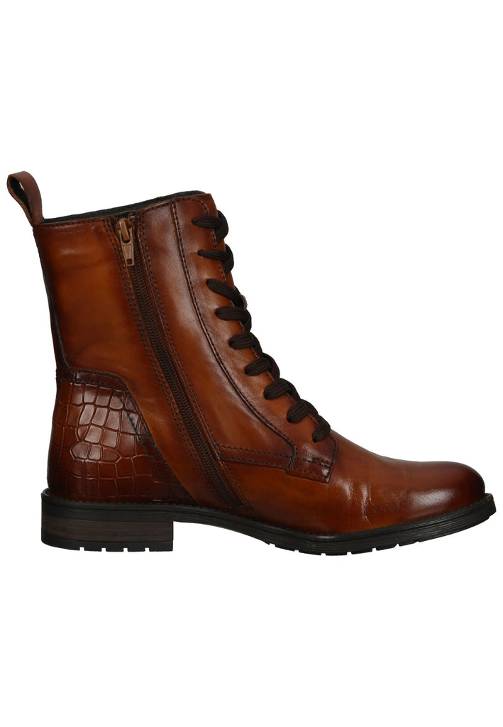 Bagatt Stiefelette Nappaleder Cognac