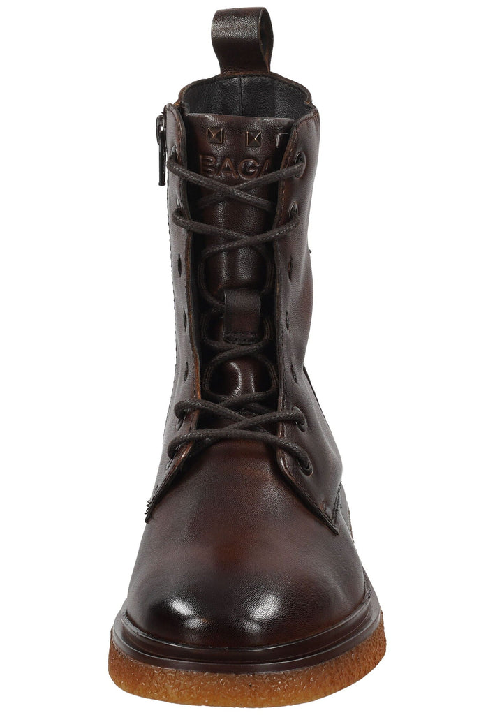 Bagatt Stiefelette Nappaleder Dunkelbraun
