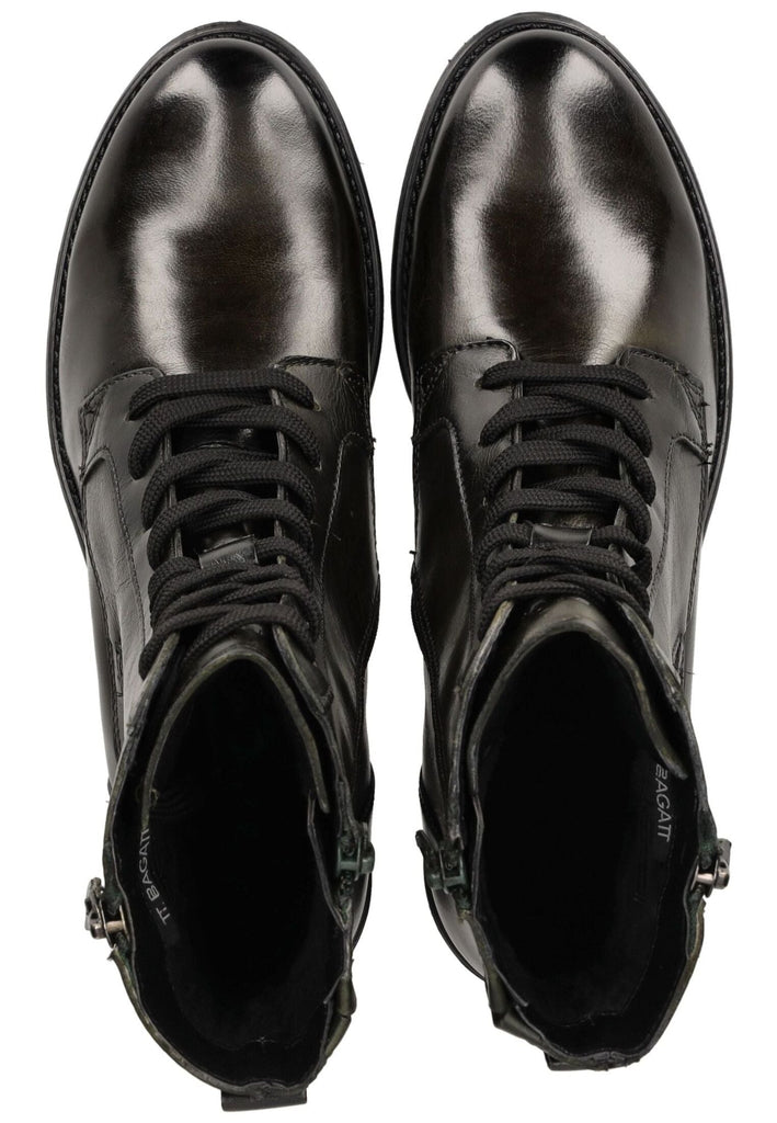 Bagatt Stiefelette Nappaleder Dunkelgrün