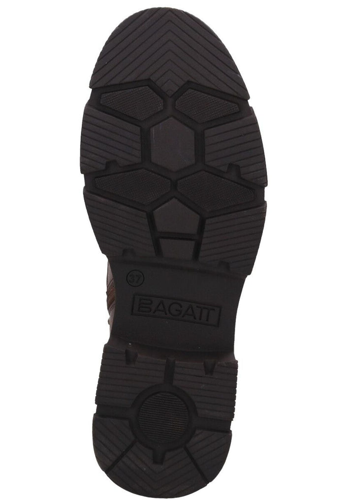 Bagatt Stiefelette Nappaleder Mittelbraun