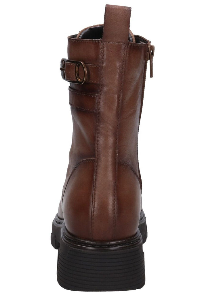 Bagatt Stiefelette Nappaleder Mittelbraun