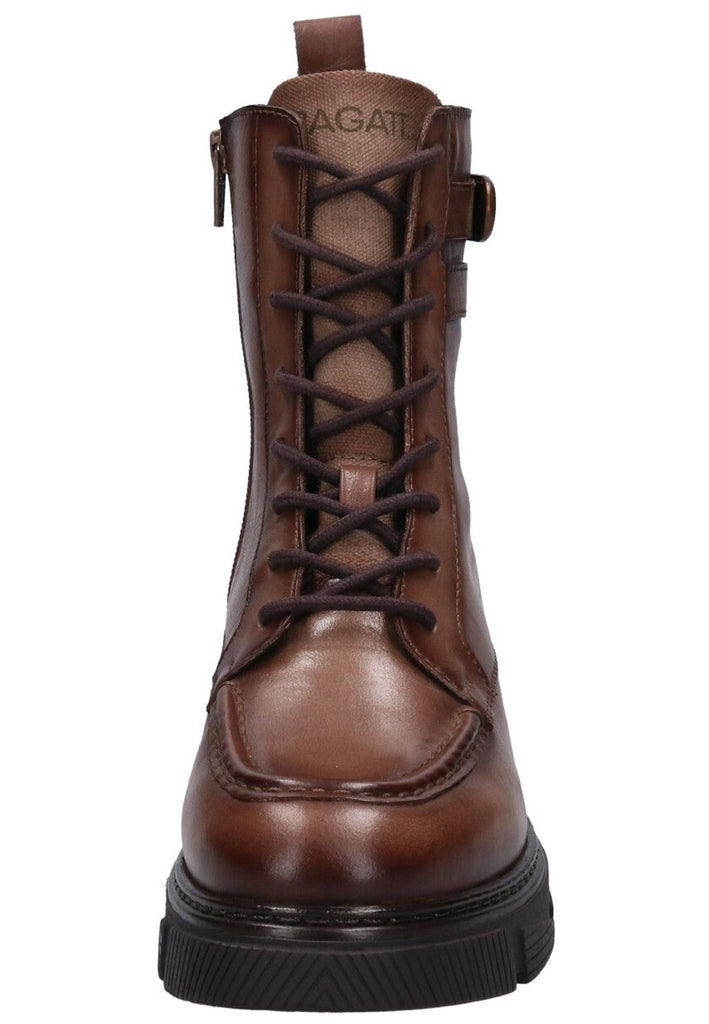 Bagatt Stiefelette Nappaleder Mittelbraun