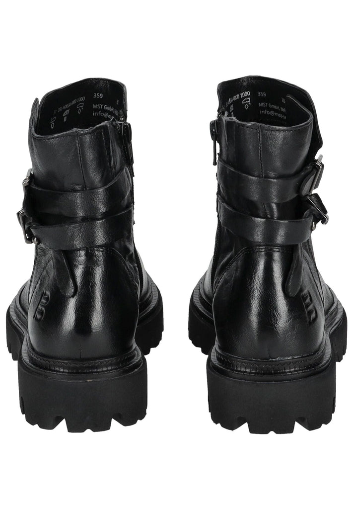 Bagatt Stiefelette Nappaleder Schwarz