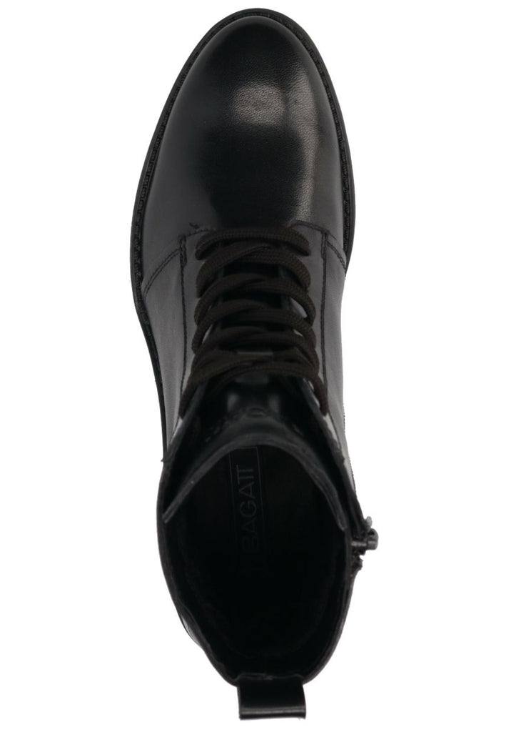 Bagatt Stiefelette Nappaleder Schwarz