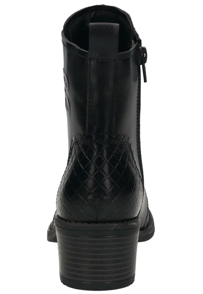 Bagatt Stiefelette Nappaleder Schwarz