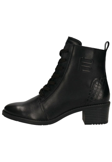 Bagatt Stiefelette Nappaleder Schwarz