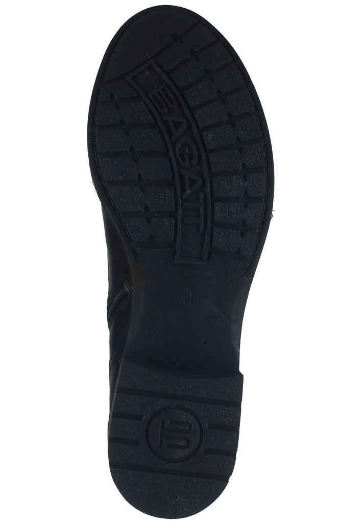 Bagatt Stiefelette Nappaleder Schwarz