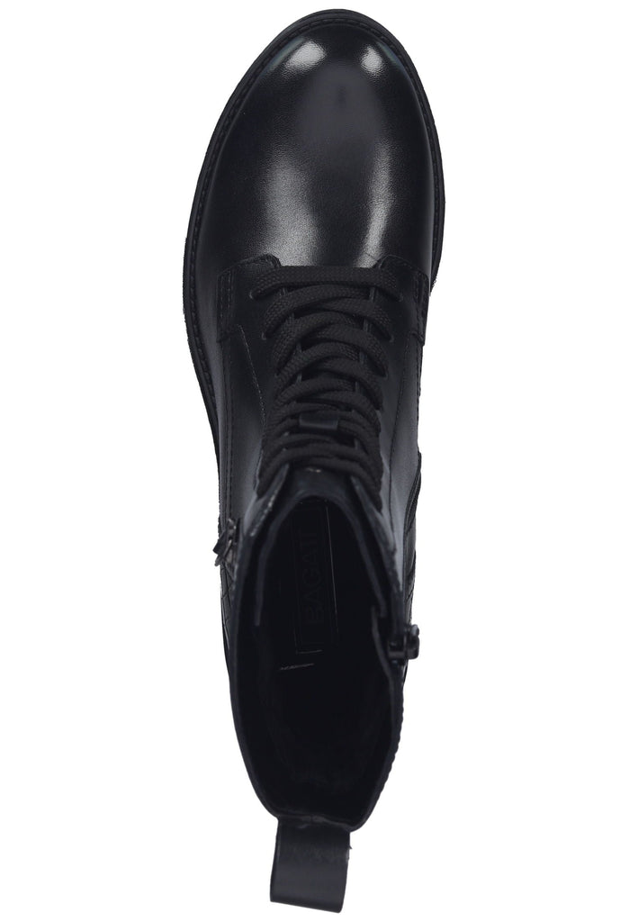 Bagatt Stiefelette Nappaleder Schwarz