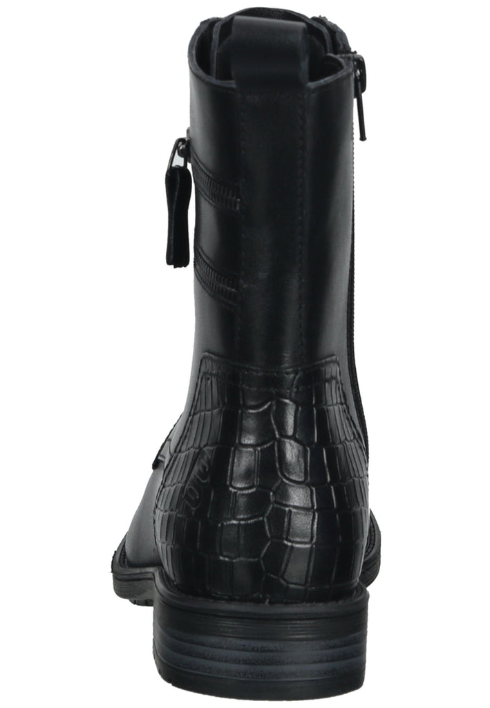 Bagatt Stiefelette Nappaleder Schwarz