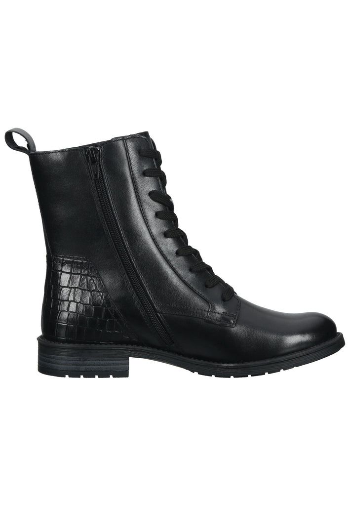 Bagatt Stiefelette Nappaleder Schwarz