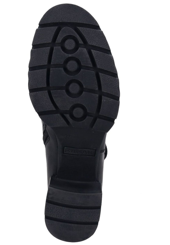 Bagatt Stiefelette Nappaleder Schwarz
