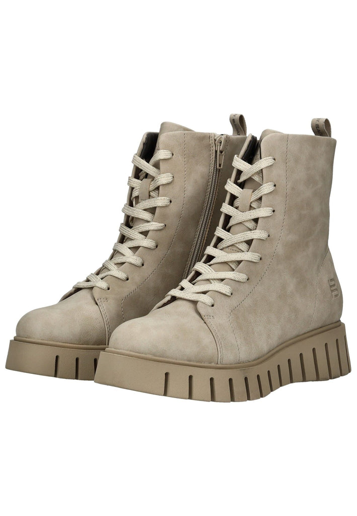 Bagatt Stiefelette Nubukleder Beige