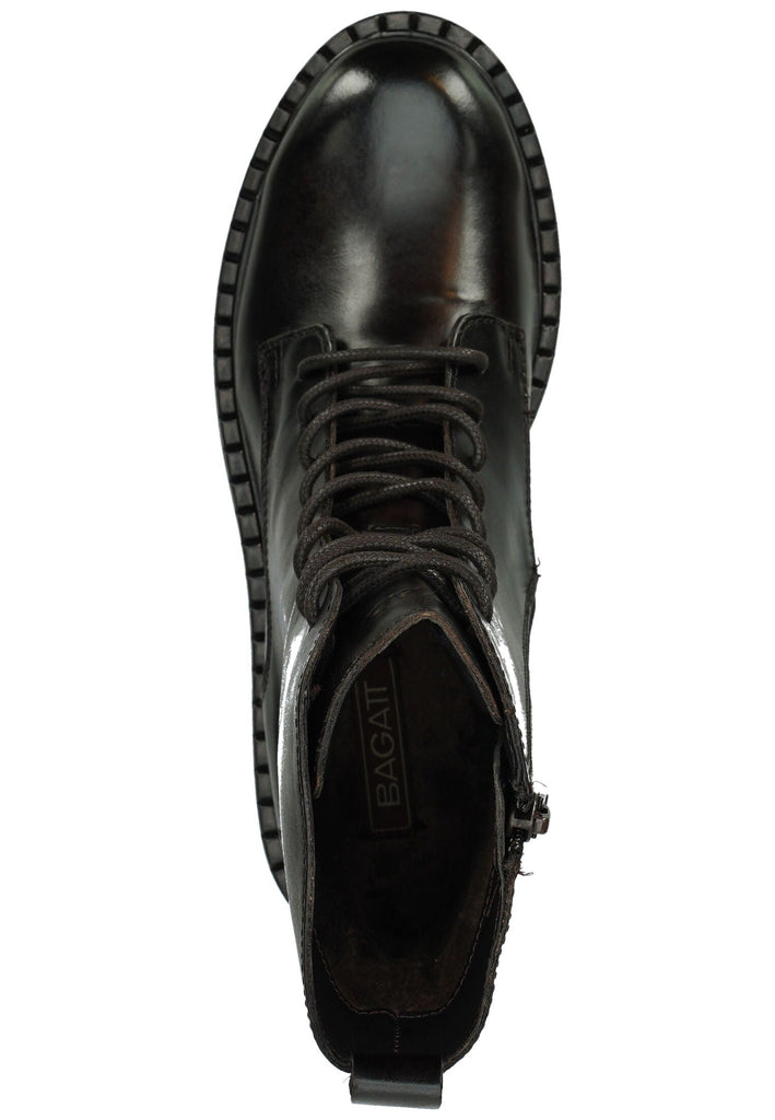 Bagatt Stiefelette Nubukleder Dunkelbraun
