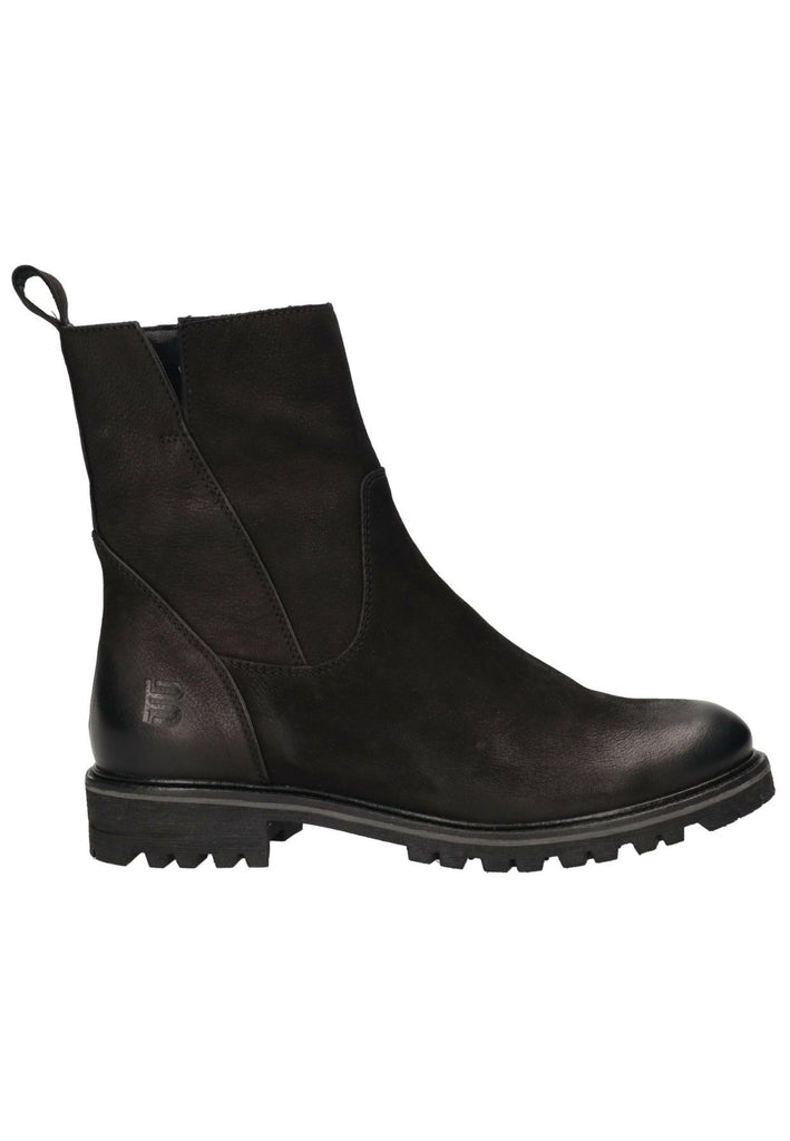 Bagatt Stiefelette Nubukleder Schwarz