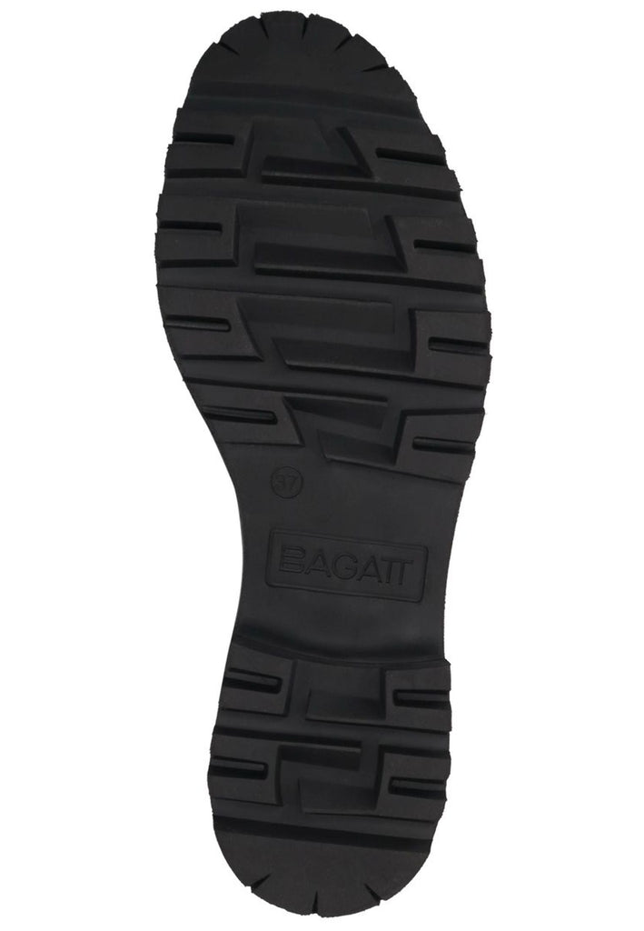 Bagatt Stiefelette Nubukleder Schwarz