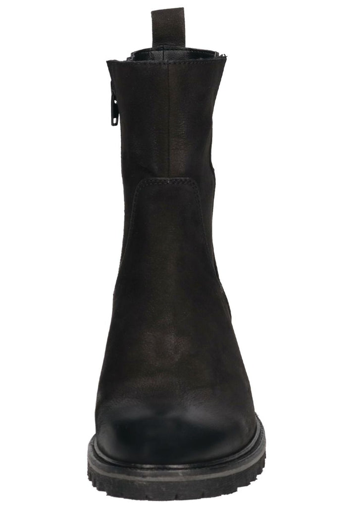 Bagatt Stiefelette Nubukleder Schwarz