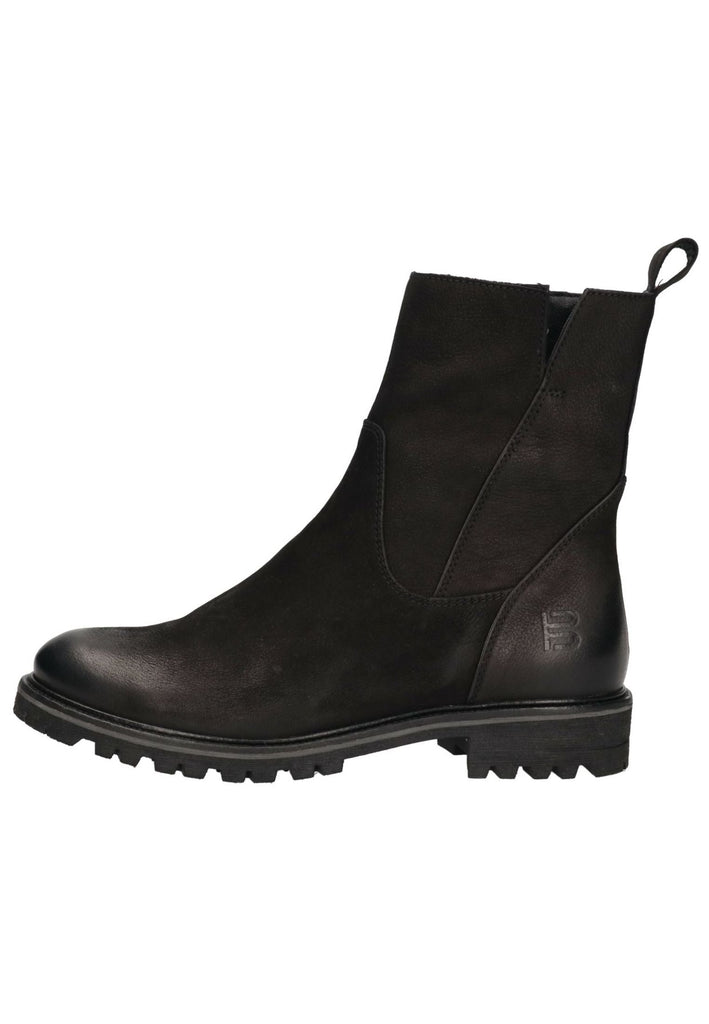 Bagatt Stiefelette Nubukleder Schwarz