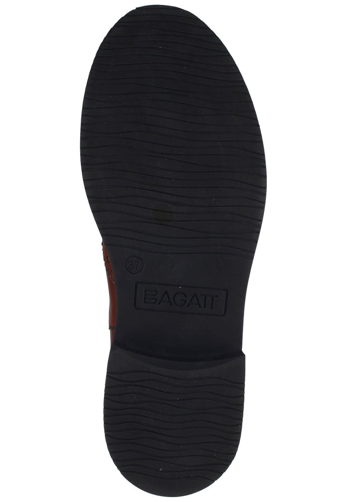 Bagatt Stiefelette Nubukleder/Textil Cognac