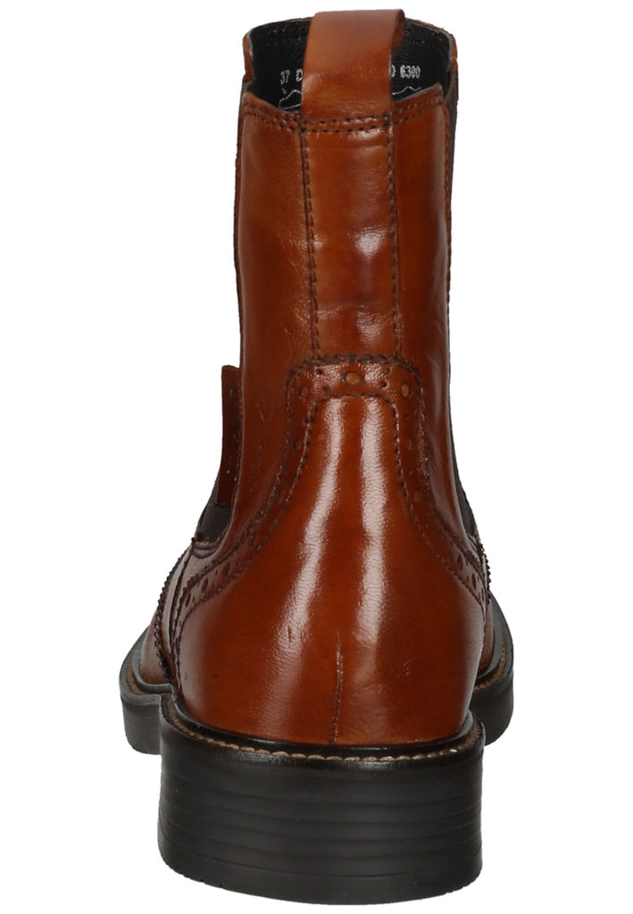 Bagatt Stiefelette Nubukleder/Textil Cognac