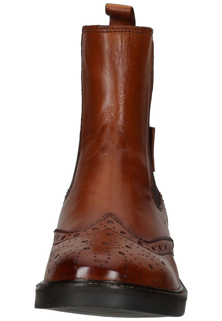 Bagatt Stiefelette Nubukleder/Textil Cognac