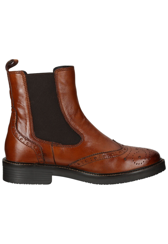 Bagatt Stiefelette Nubukleder/Textil Cognac