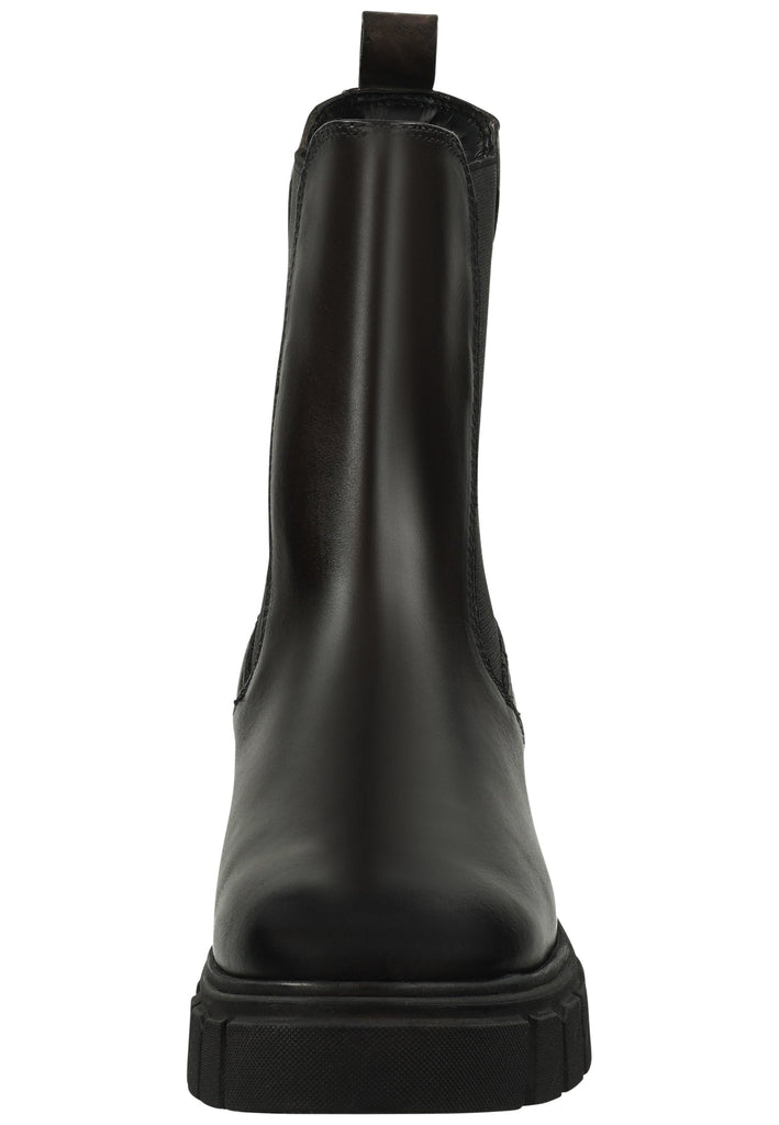 Bagatt Stiefelette Nubukleder/Textil Dunkelgrau Warmfutter