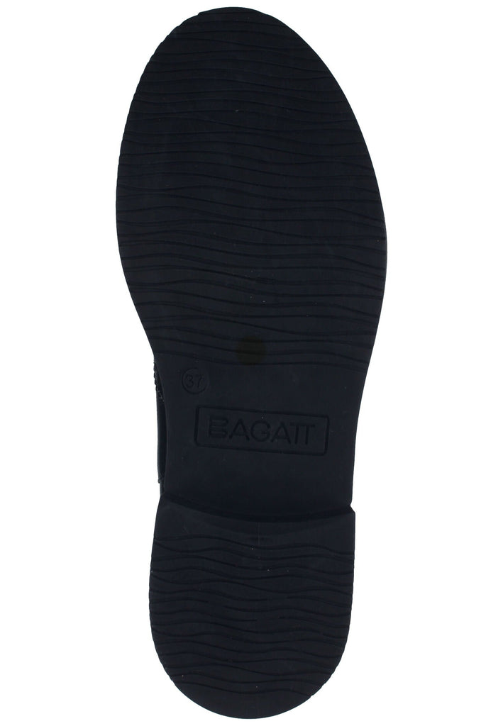 Bagatt Stiefelette Nubukleder/Textil Schwarz