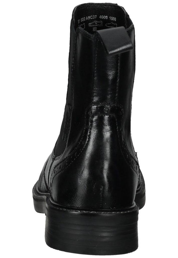 Bagatt Stiefelette Nubukleder/Textil Schwarz