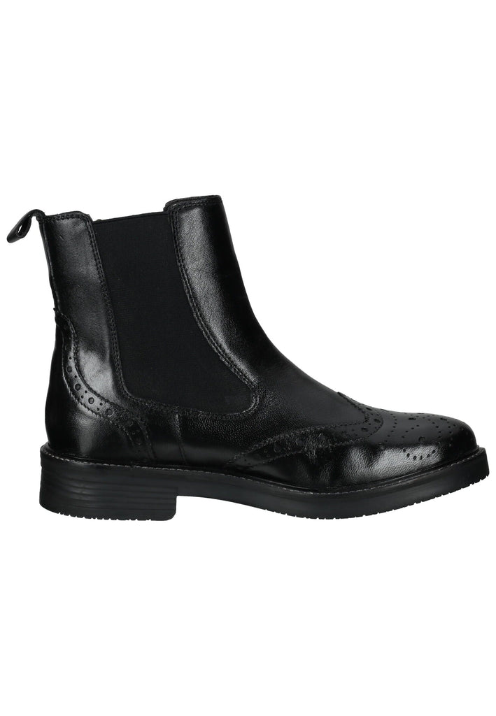 Bagatt Stiefelette Nubukleder/Textil Schwarz