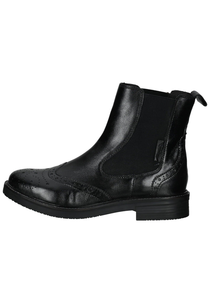 Bagatt Stiefelette Nubukleder/Textil Schwarz