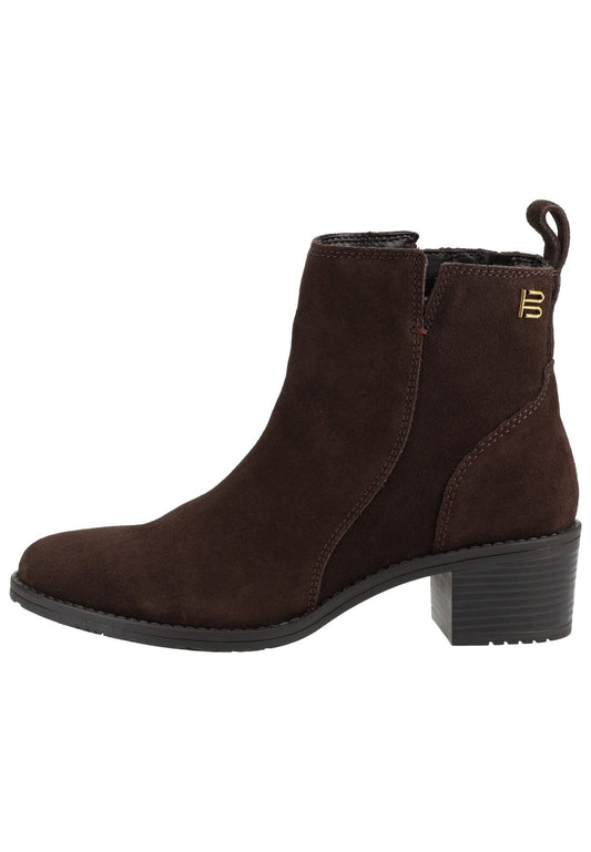 Bagatt Stiefelette Veloursleder Braun