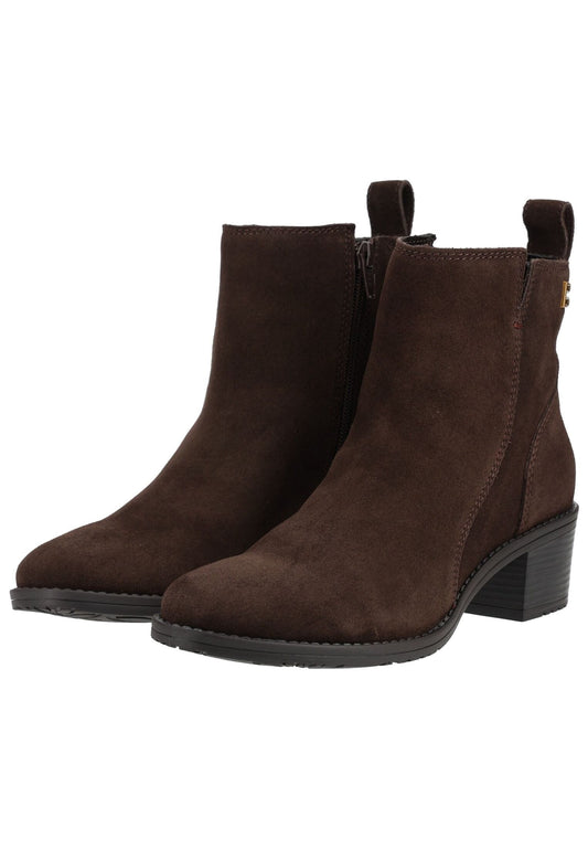 Bagatt Stiefelette Veloursleder Braun