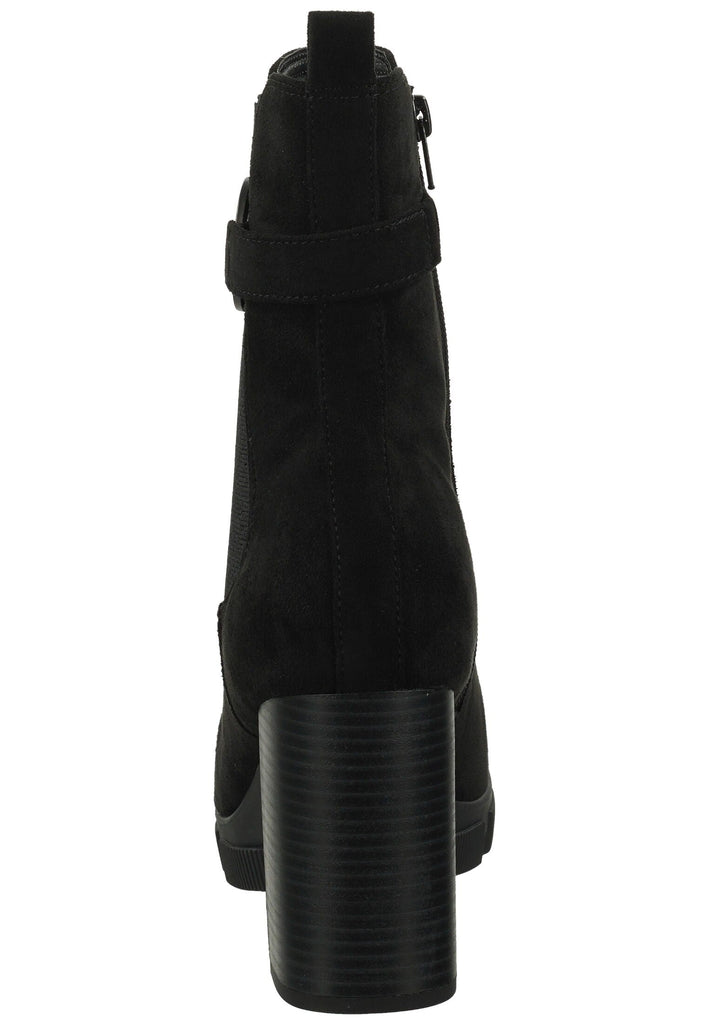 Bagatt Stiefelette Veloursleder Schwarz Warmfutter