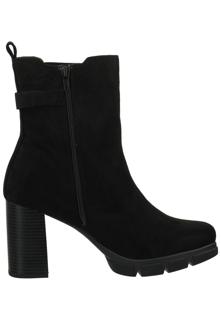Bagatt Stiefelette Veloursleder Schwarz Warmfutter