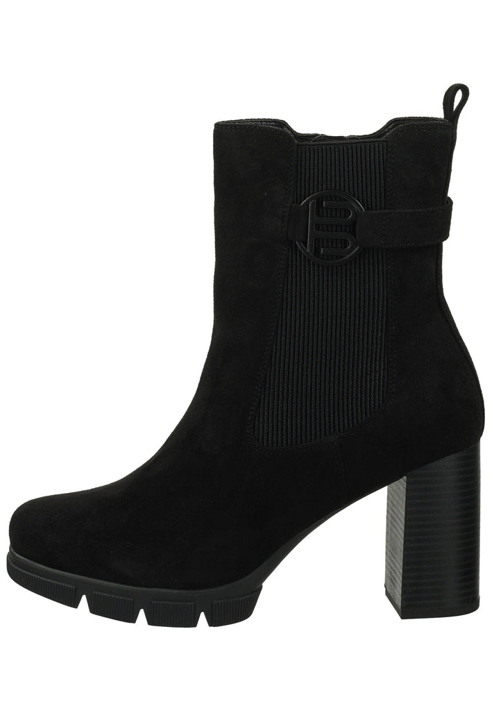 Bagatt Stiefelette Veloursleder Schwarz Warmfutter