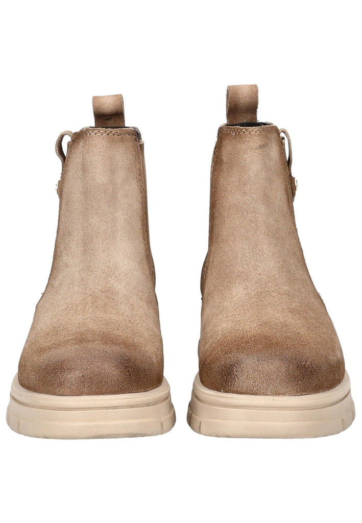 Bagatt Stiefelette Veloursleder Taupe
