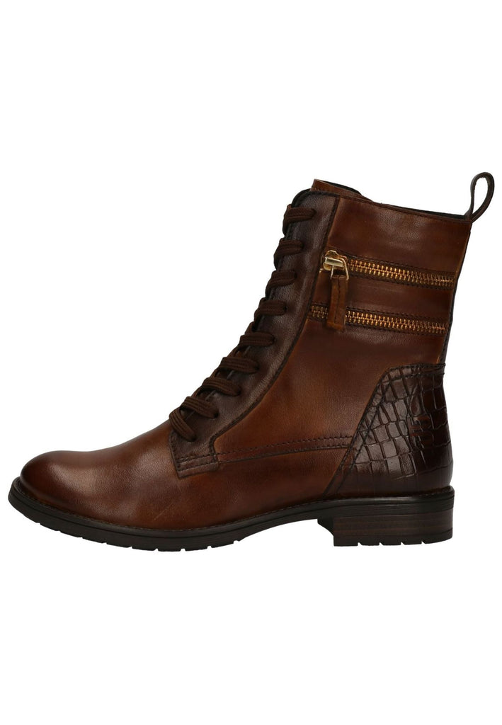 Stiefeletten Bagatt Stiefelette Nappaleder Braun