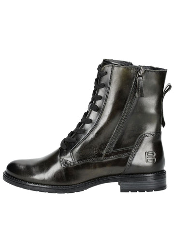 Stiefeletten Bagatt Stiefelette Nappaleder Dunkelgrün