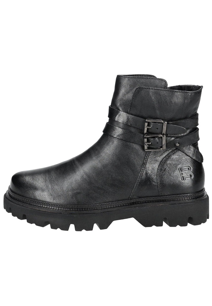 Stiefeletten Bagatt Stiefelette Nappaleder Schwarz