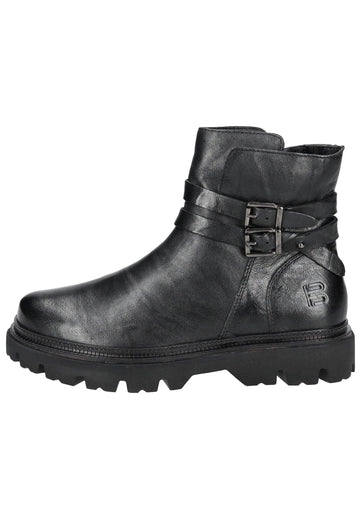 Stiefeletten Bagatt Stiefelette Nappaleder Schwarz