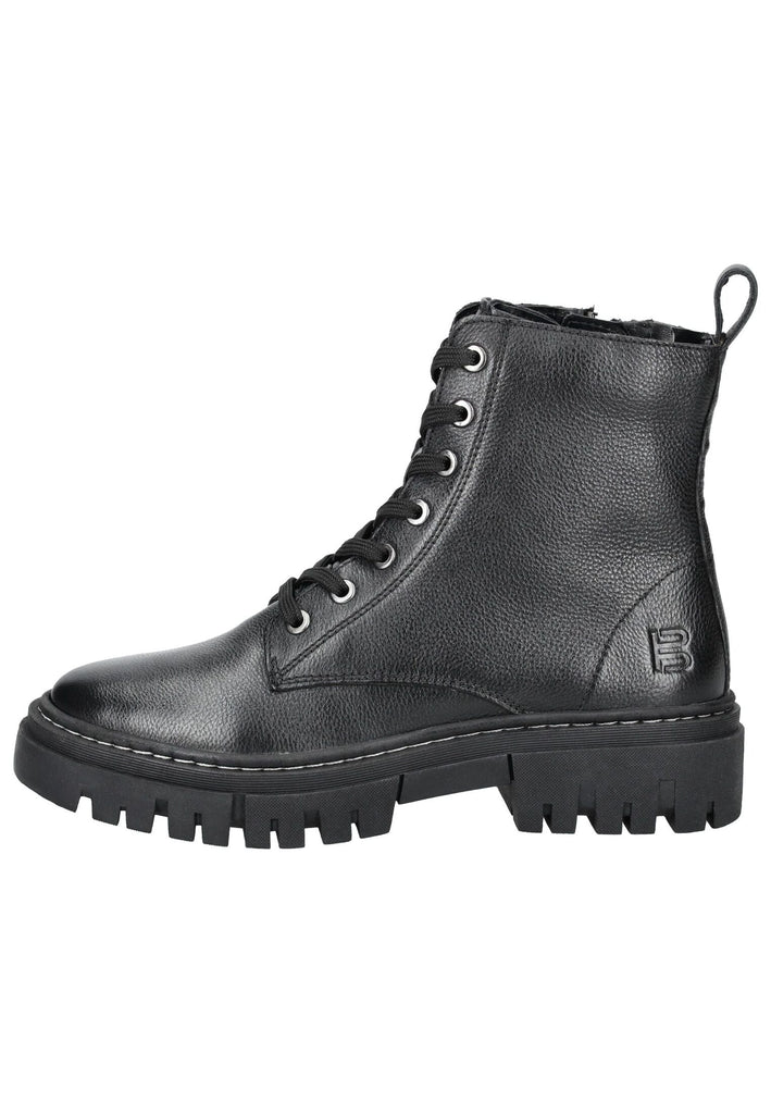 Stiefeletten Bagatt Stiefelette Nappaleder Schwarz