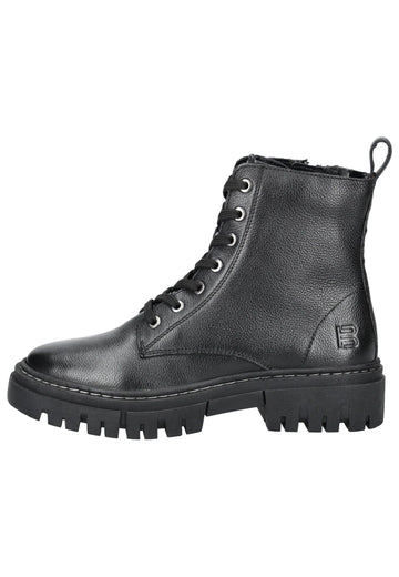 Stiefeletten Bagatt Stiefelette Nappaleder Schwarz