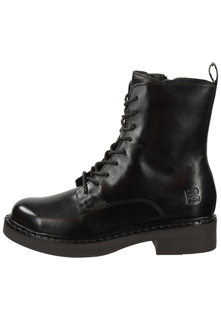 Stiefeletten Bagatt Stiefelette Nubukleder Dunkelbraun