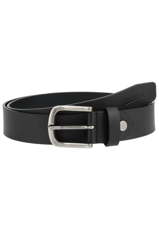 Blauer Gürtel Leder Schwarz