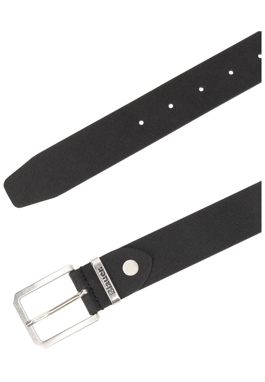 Blauer Gürtel Leder Schwarz