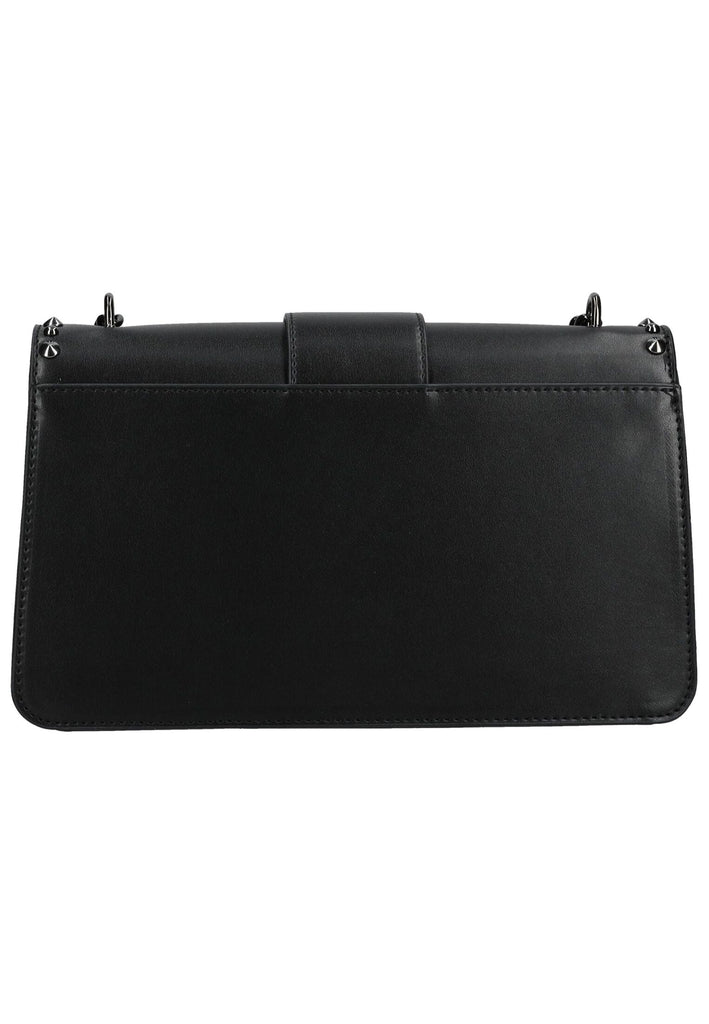 Blauer Taschen Lederimitat Schwarz