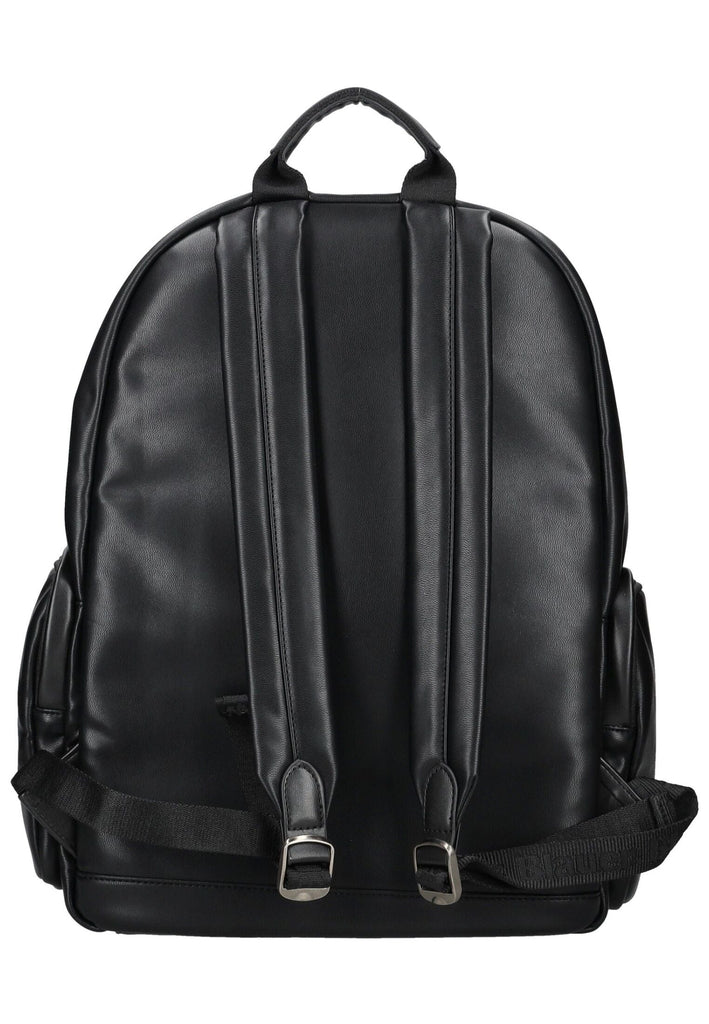 Blauer Taschen Lederimitat Schwarz