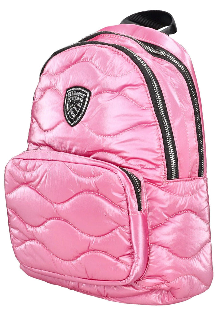 Blauer Taschen Nylon Pink
