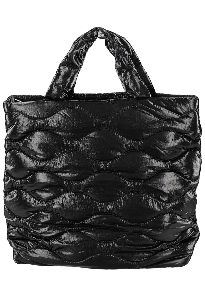 Blauer Taschen Nylon Schwarz