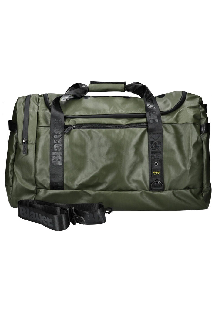 Blauer Taschen Textil Military